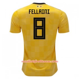 Maillot/Tenue Belgique Fellaini 8 Exterieur Coupe du monde 2018